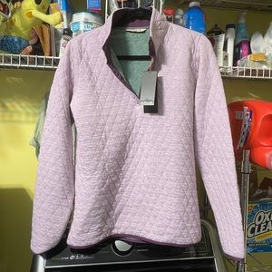 NWT Orvis Outdoor Quilted Snap Sweatshirt